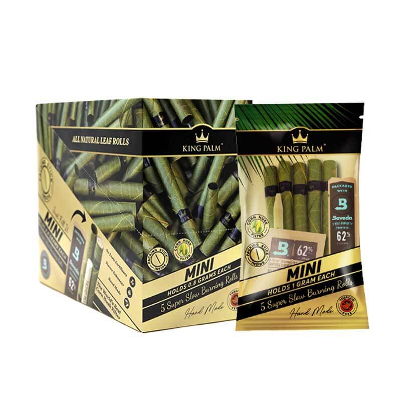 King Palm Rolls Mini (2 For $1.99) | 1 Gram each | 2 Pack | 20 Count Display product image